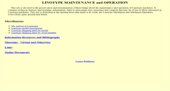 Desktop Screenshot of linotype.org